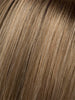 CHAMPAGNE ROOTED 22.25.16 | Light Beige Blonde, Medium Honey Blonde, and Platinum Blonde blend with Dark Roots