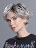 RAISE by ELLEN WILLE in STONE GREY ROOTED 56.60.48 | Blend of Medium Brown Silver Grey and White with Dark Roots