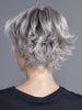 RAISE by ELLEN WILLE in STONE GREY ROOTED 56.60.48 | Blend of Medium Brown Silver Grey and White with Dark Roots
