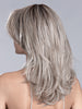 VOICE by ELLEN WILLE in STONE GREY ROOTED 58.51.56 | Grey with Black/Dark Brown and Lightest Blonde Blend