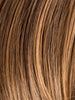 MOCCA ROOTED 830.6.27 | Dark and Medium Brown Blended with Light Auburn Brown and Dark Strawberry Blonde with Shaded Roots