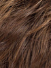 CHOCOLATE ROOTED 830.27.6 | Dark/Medium Brown blended with Light Auburn and Dark Strawberry Blonde and Shaded Roots