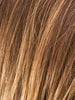 TOBACCO ROOTED 830.31.27 | Medium Brown Blended with Light Auburn and Light Reddish Auburn with Dark Strawberry Blonde Blend and Shaded Roots