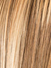 LIGHT BERNSTEIN ROOTED 12.26.27 | Medium Brown Blended with Light Auburn, Lightest Brown, and Dark Strawberry Blonde Blend with Shaded Roots