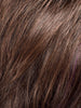 PLUM BROWN ROOTED 4.33.133 | Darkest Brown Blended with Dark Auburn and Red Violet Blend with Shaded Roots
