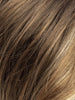 MOCCA LIGHTED 12.830.20 | Lightest Brown, Medium Brown, Light Auburn and Light Strawberry Blonde Highlights Throughout and Concentrated in the Front
