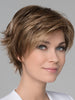 FLIP MONO by ELLEN WILLE in LIGHT BERNSTEIN ROOTED 27.12.26 | Dark Strawberry Blonde, Lightest Brown, and Light Strawberry Blonde Blend with Shaded Roots