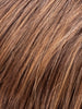 CHOCOLATE ROOTED 830.27.6 | Medium and Dark Brown with Light Auburn and Dark Strawberry Blonde Blend with Shaded Roots