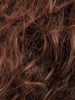 LOOP by ELLEN WILLE in AUBURN ROOTED 33.130.4 | Dark Auburn, Deep Copper Brown, and Darkest Brown blend with Dark Shaded Roots