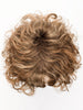 LOOP by ELLEN WILLE in TOBACCO ROOTED 9.27.26 | Medium Warm Brown, Dark Strawberry Blonde, and Light Golden Blonde blend with Dark Shaded Roots