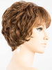 MOCCA ROOTED 830.27.6 |Medium and Dark Brown with Light Auburn and Dark Strawberry Blonde Blend with Shaded Roots