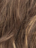 TOFFEE BROWN SHADED 830.27 | Medium Brown, Light Auburn, Dark Strawberry Blonde, and Light Ash Blonde Blend with dark shaded roots