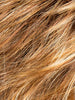COGNAC ROOTED 31.19.27 | Light Reddish Auburn and Light Honey Blonde with Dark Strawberry Blonde Blend and Shaded Roots  | DISCONTINUED COLOR