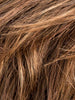 CHOCOLATE ROOTED 830.27.6 | Medium to Dark Brown base with Light Reddish Brown Highlights and Dark Roots