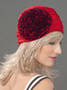 FLORA by ELLEN WILLE in WINE RED