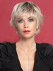 OPEN by ELLEN WILLE in LIGHT CHAMPAGNE ROOTED 23.26.25 | Pearl Platinum and Light Golden Blonde Blend with Medium Brown Roots