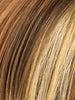 TOBACCO ROOTED 830.26.27 | Medium Brown Blended with Light Auburn, Light Golden Blonde and Dark Strawberry Blonde Blend with Shaded Roots