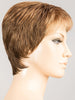 MOCCA LIGHTED 830.31.19 | Medium Brown Blended with Light Auburn and Light Reddish Auburn with Light Honey Blonde with Highlights Throughout and Concentrated in the Front