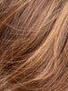 CHOCOLATE SHADED 830.27.6 | Dark Brown and Medium Brown blended with Light Auburn with Dark Strawberry Blonde and Shaded Roots