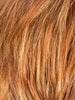MANGO RED ROOTED 28.31.29 | Blended Medium Copper Red, Copper Red, and Butterscotch Blonde Highlights with Dark Brown Roots