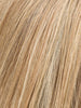 CARAMEL ROOTED 26.14.20 | Light Golden Blonde and Medium Ash Blonde with Light Strawberry Blonde Blend and Shaded Roots