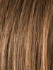 CHOCOLATE ROOTED 6.3 | Medium to Dark Brown base with Light Reddish Brown Highlights and Dark Roots