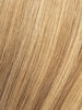LIGHT BERNSTEIN ROOTED 14.20.27 | Light Auburn, Light Honey Blonde, and Light Reddish Brown Blend and Dark Roots